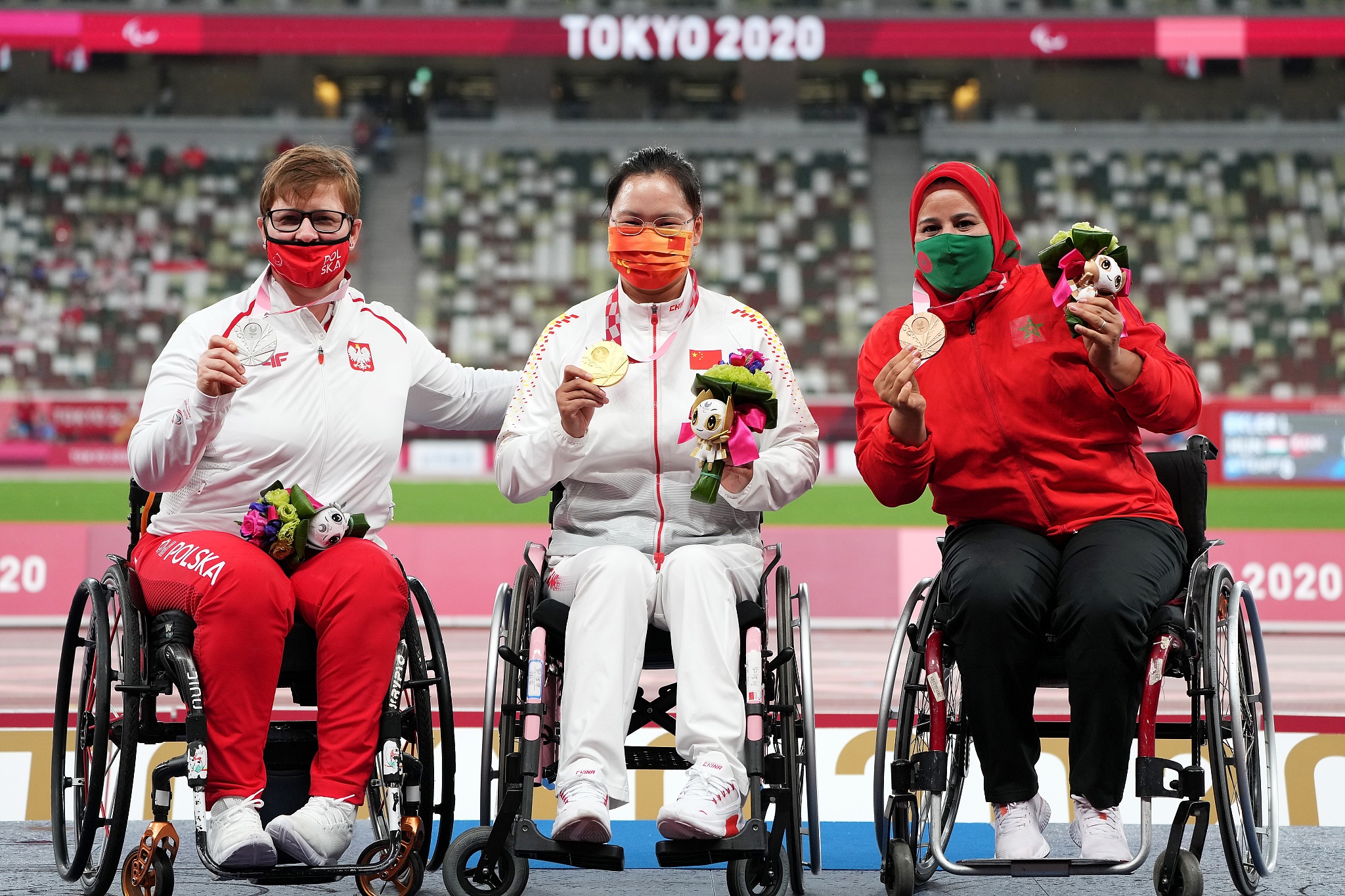 Saida Amoudi presented Morocco with its first medal at the 2020 Paralympic Games