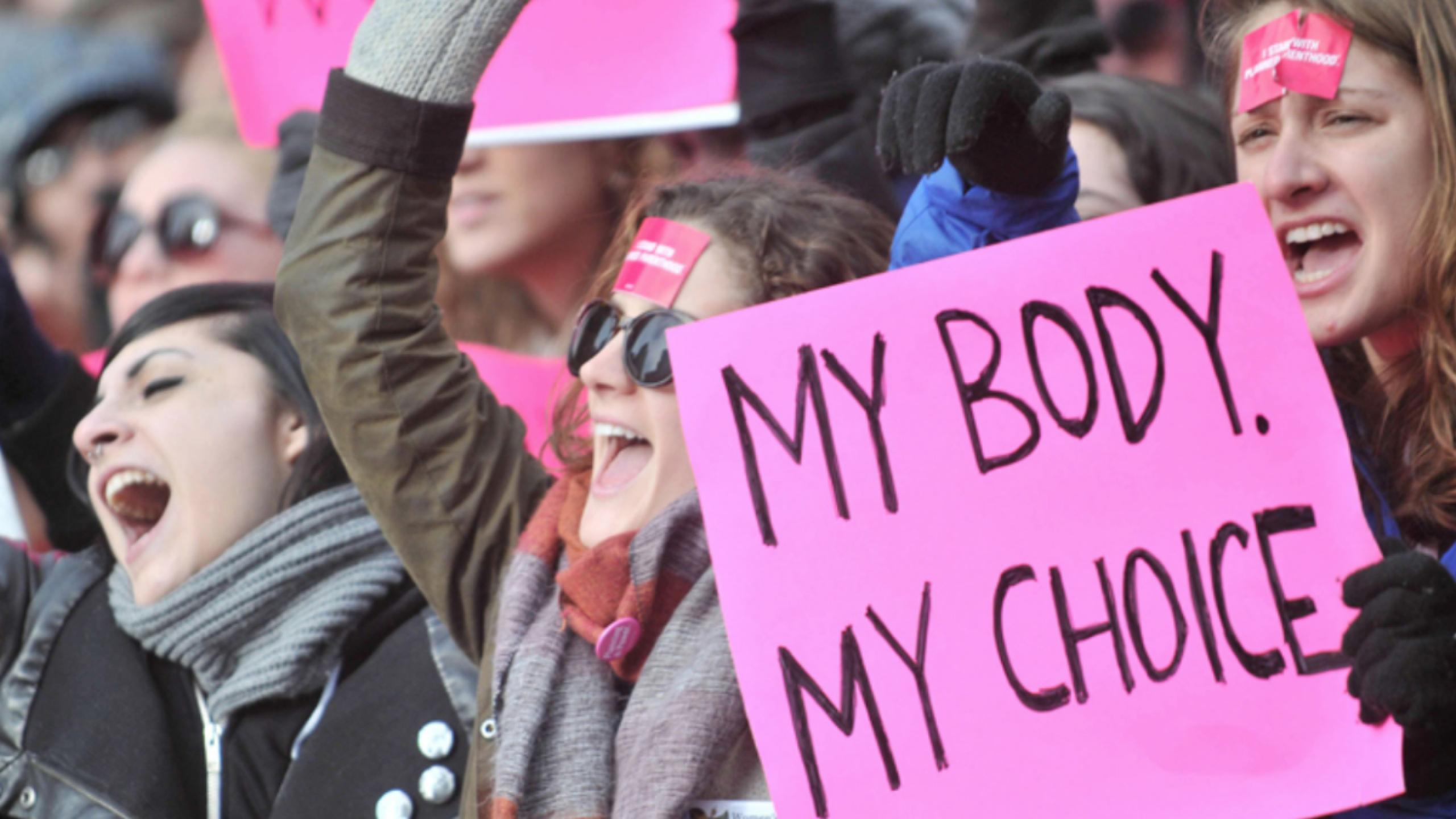 Women protests about abortion