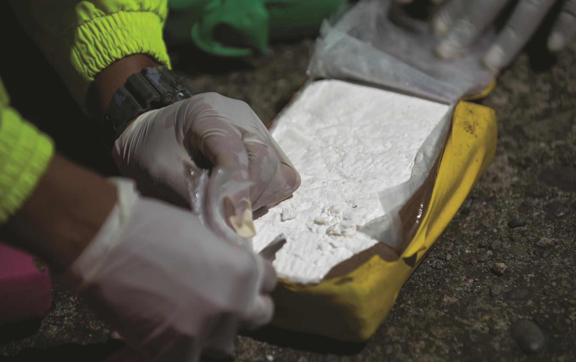 Cocaine found by authority