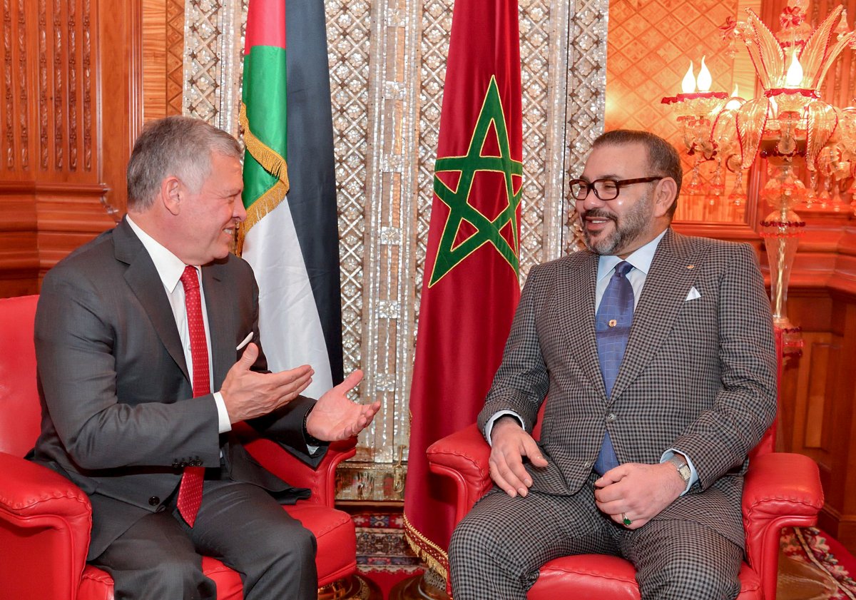 King Mohammed VI and King Abdallah II Morocco Jordan Relationship