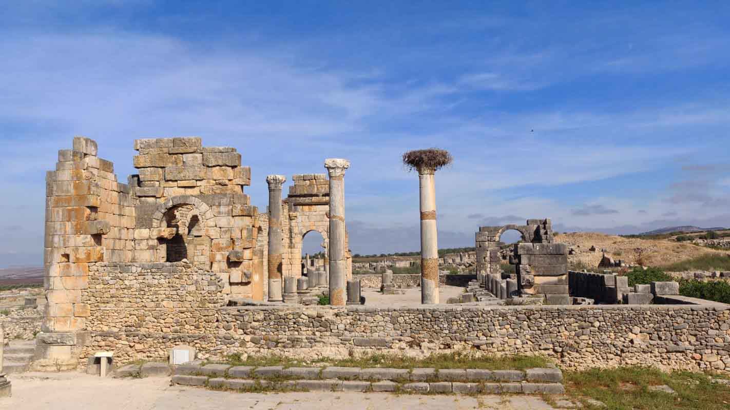 Volubilis Site in Morocco