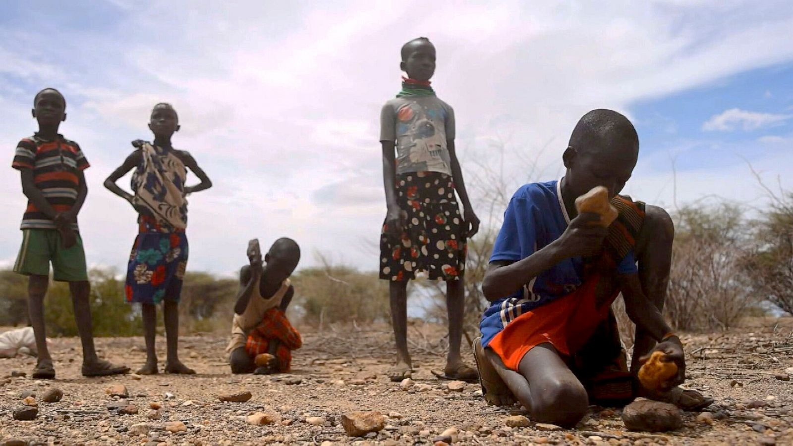 Starving Children in Africa