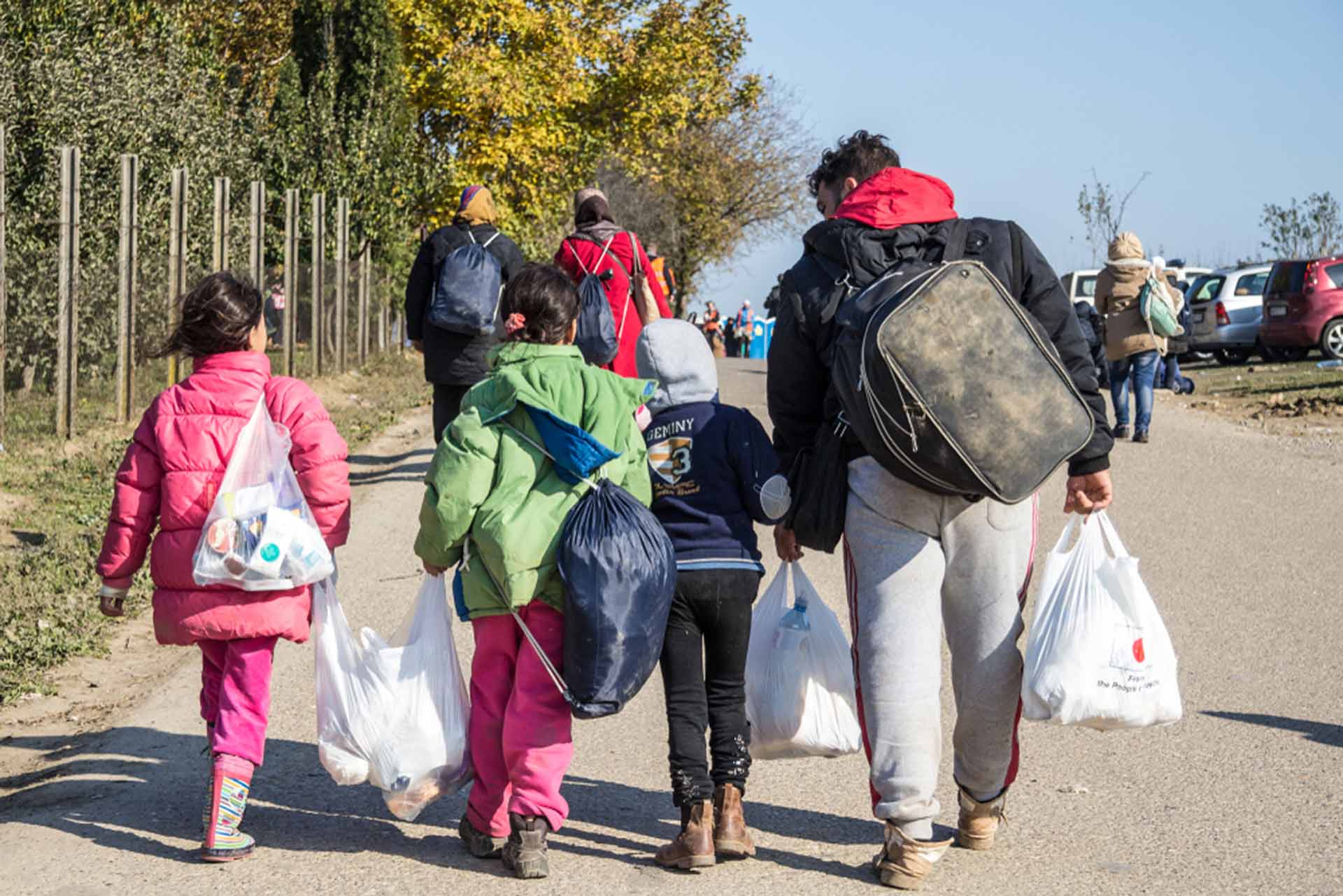 Syrian Refugees in Greek Turkish Border