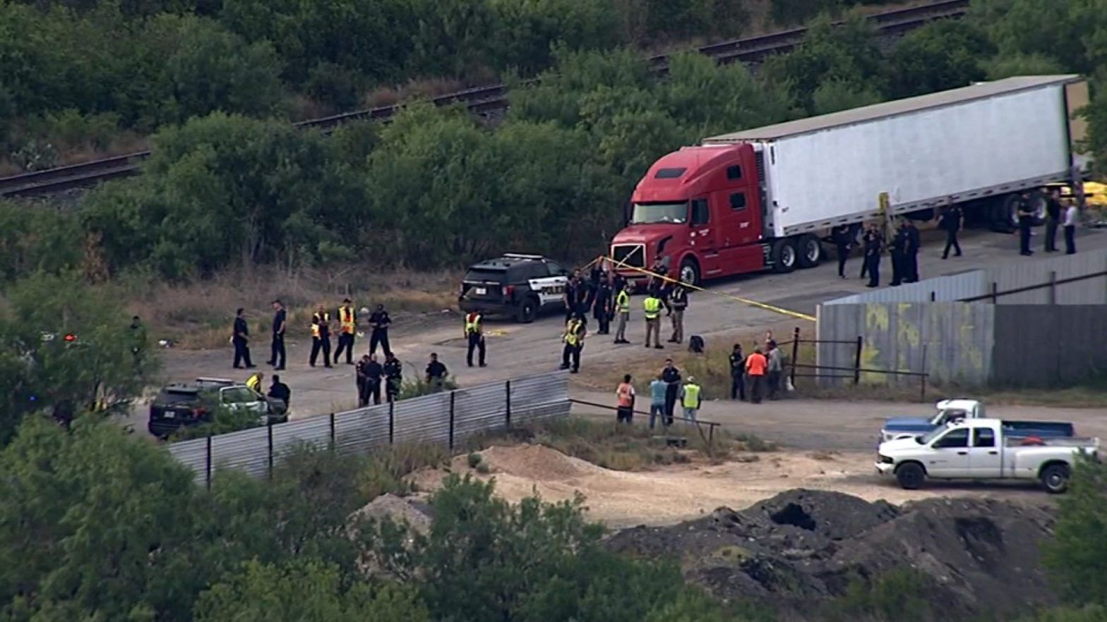 Texas truck with dead migrants