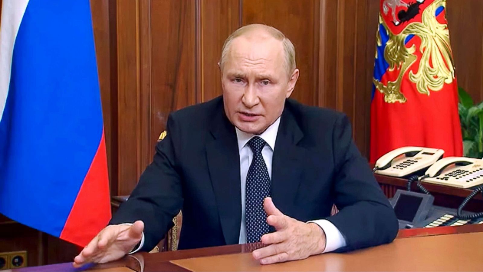 Putin threatening EU and Ukraine