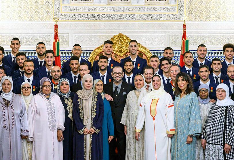 King Mohammed VI Awards to the football team, Morocco World cup 2022,