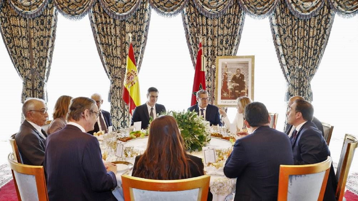 HM King Mohammed VI Offers Lunch in Honor of Spanish PM Delegation, Morocco Spain relations, Morocco Spain cooperation, Morocco Politics,