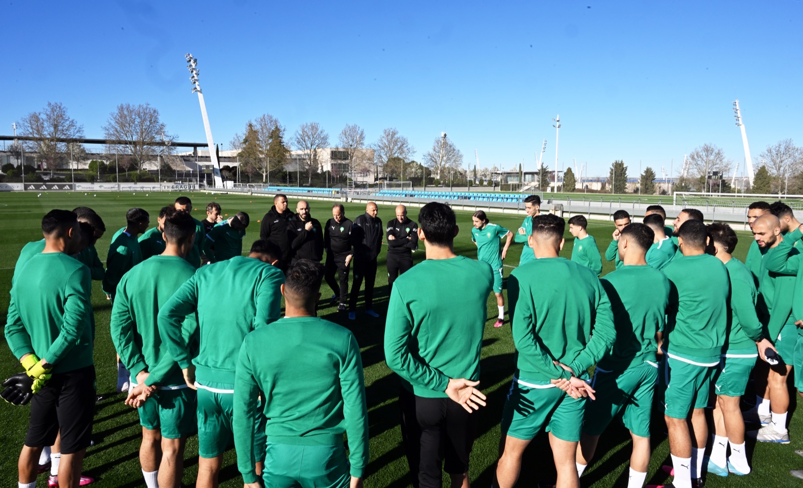 Atlas Lions Hold Training Sessions ahead of Morocco-Peru Friendly