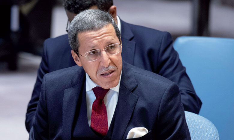 Morocco's ambassador and permanent representative to the United Nations (UN), Omar Hilale.