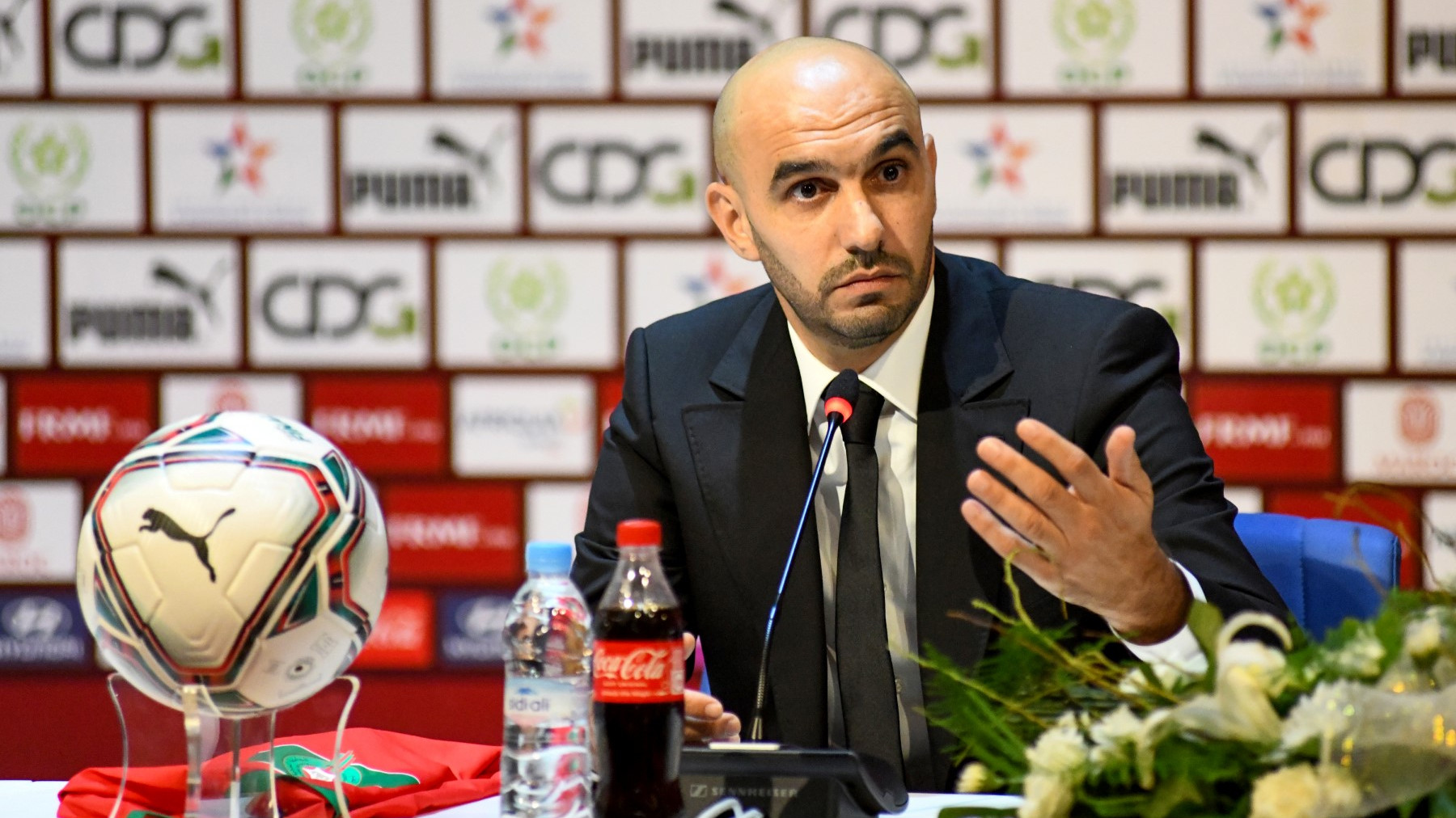 Walid Regragui Expresses Satisfaction with Outcome of Morocco-Peru Friendly