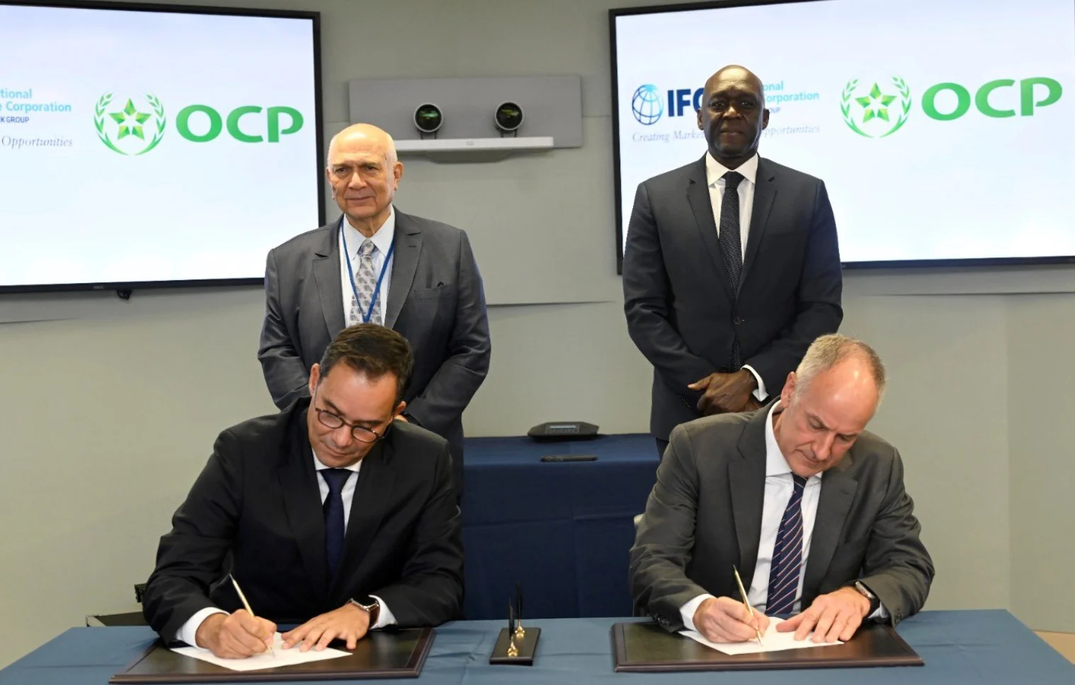 IFC, OCP Group Partner to Build Four Solar Energy Plants, Produce Green Fertilizer in Morocco 