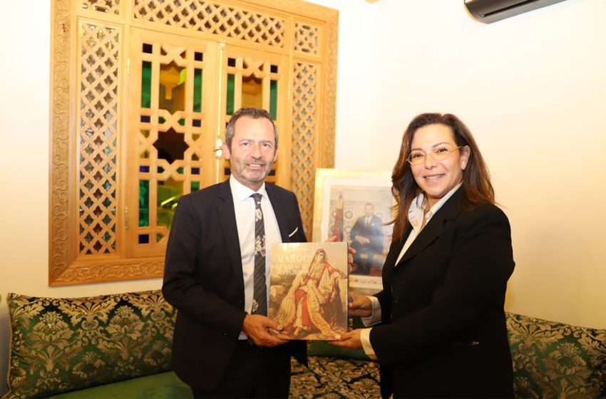 Naila Tazi Holds Talks with Regional Director of UNESCO Maghreb Office 