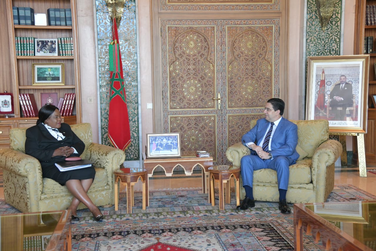 FM Nasser Bourita Holds Talks with First Deputy Speaker of Zambia’s National Assembly