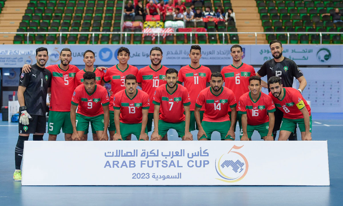 Arab Futsal Cup: Moroccan Selection Qualifies for Second Round