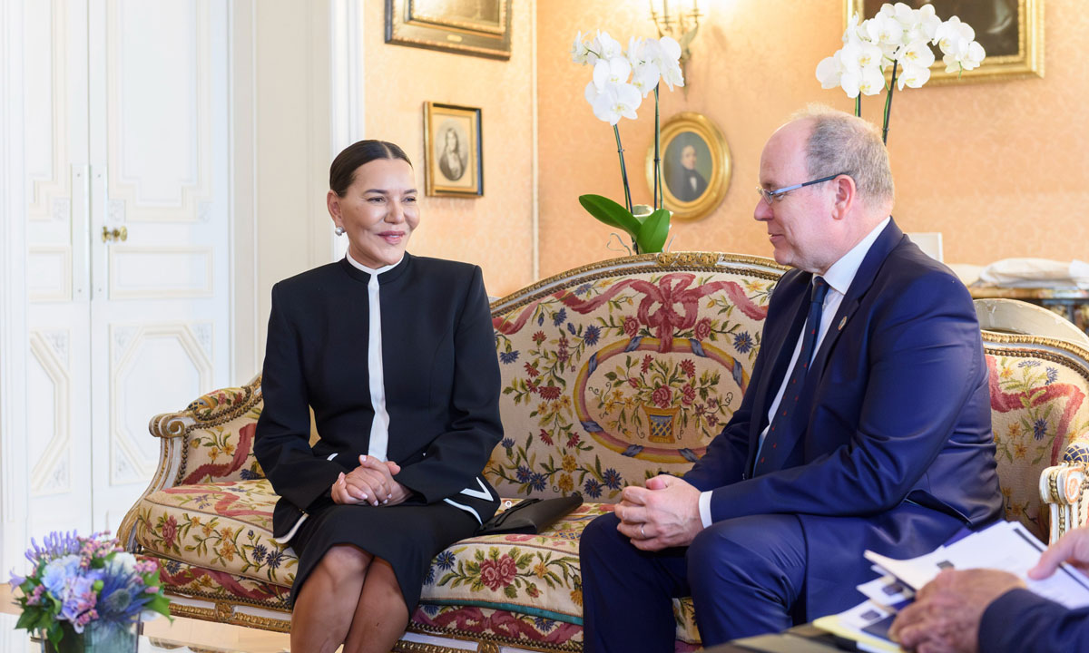 HRH Princess Lalla Hasnaa Holds Talks with HSH Prince Albert II of Monaco, Morocco Royal activities, Morocco News, Morocco English News,