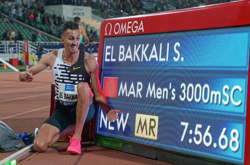 Moroccan Soufiane El Bakkali Snatches World's Best Performance in 3000 m Steeplechase