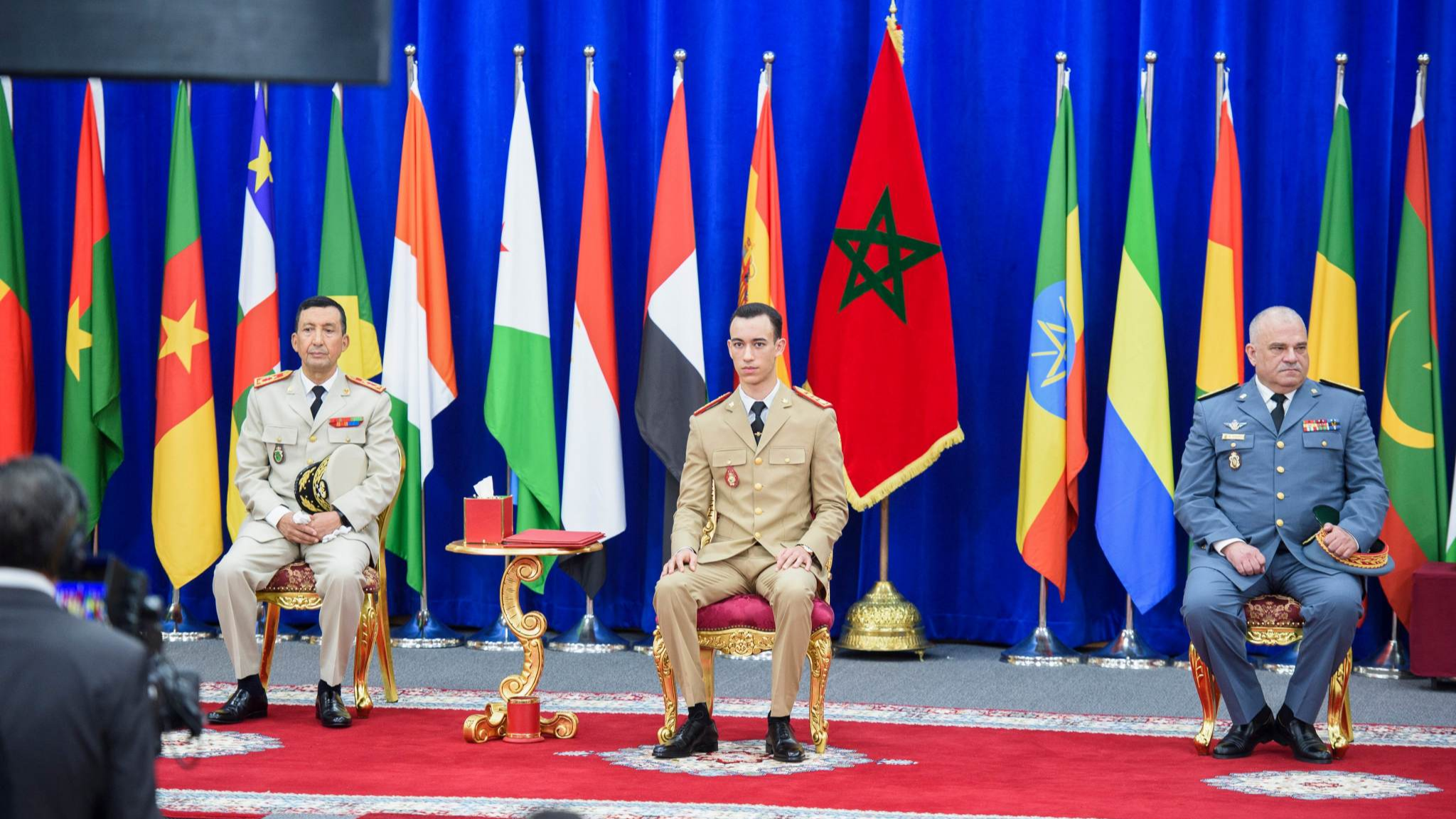 HRH Crown Prince Moulay El Hassan Chairs Graduation Ceremony of 23rd Class of Higher Defense Course, 57th Class of General Staff Course