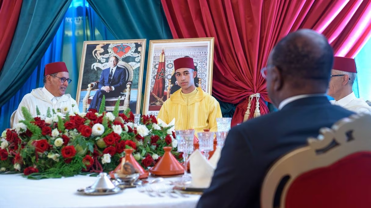 HRH Crown Prince Moulay El Hassan Chairs Lunch Offered by HoG Aziz Akhannouch on the Occasion of Throne Day