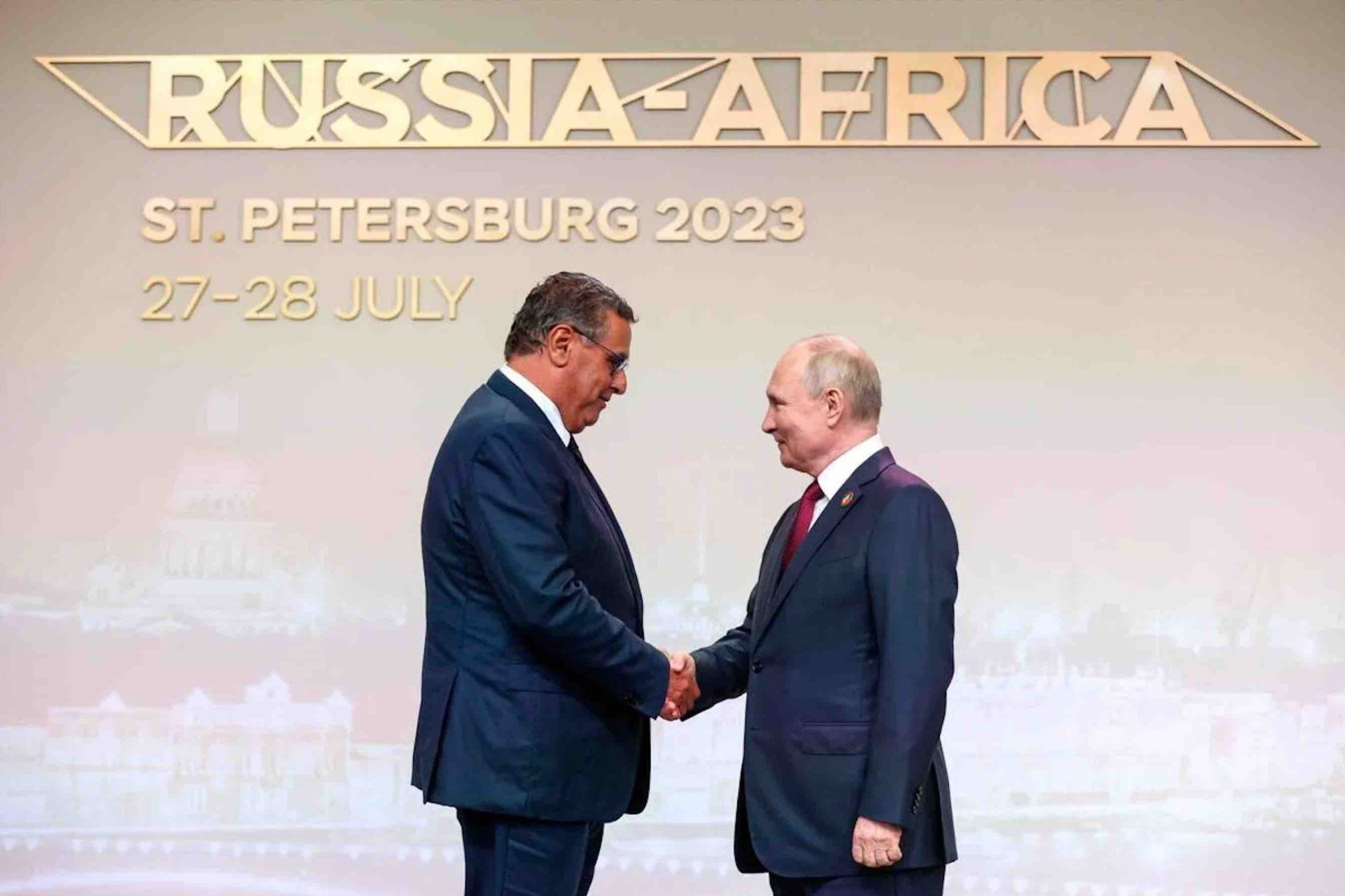 HoG Aziz Akhannouch Represents HM King Mohammed VI at Second Russia-Africa Summit