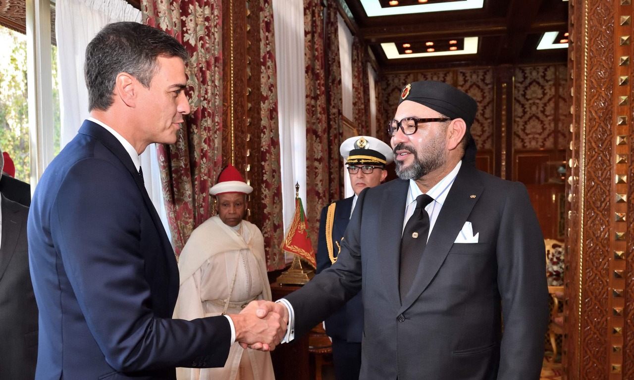 HM-King-Mohammed-6th-alongside-Spanish-PM-Pedro-Sanchez