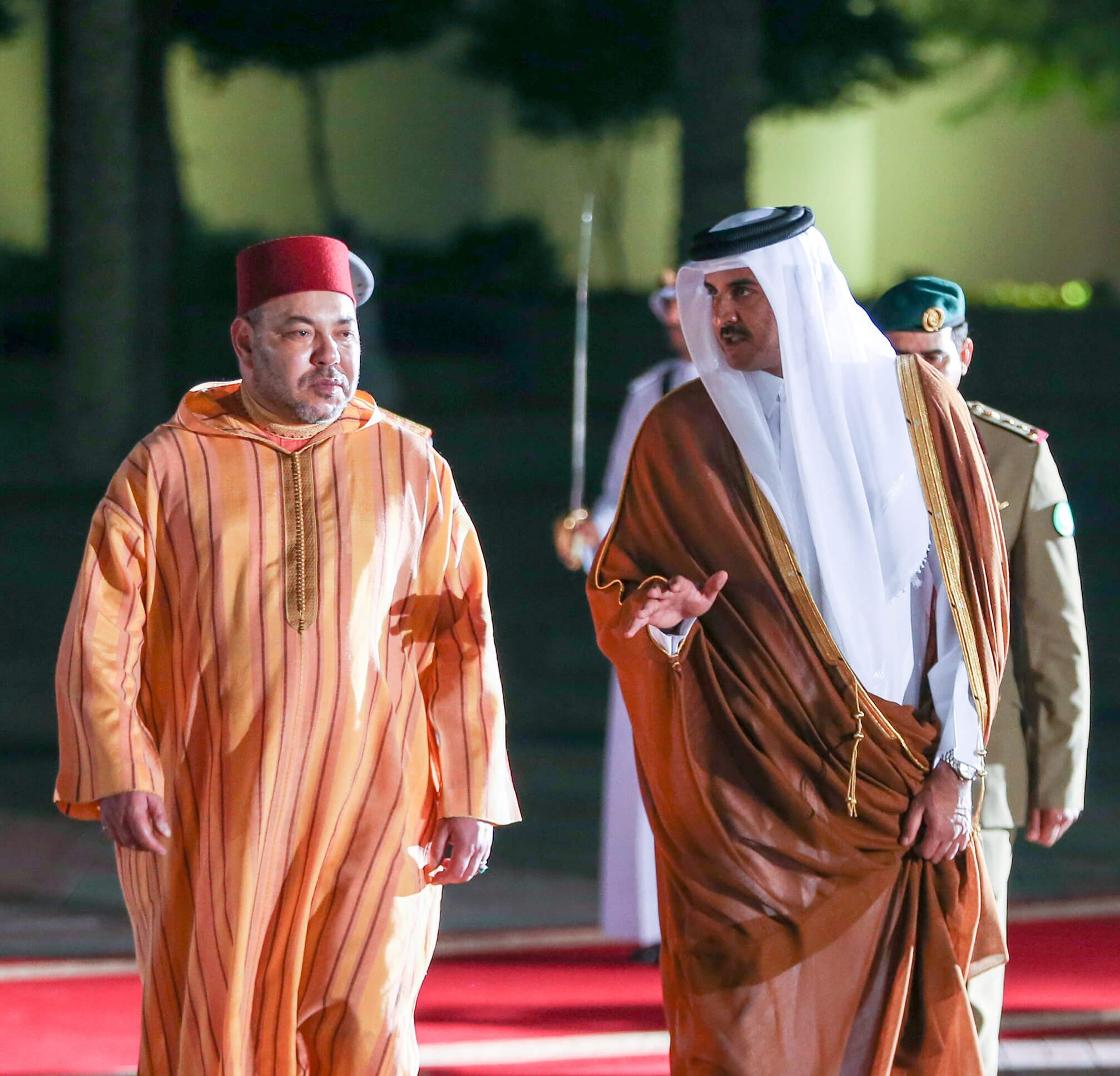 HM King Mohammed VI Addresses Message of Gratitude to Emir of Qatar