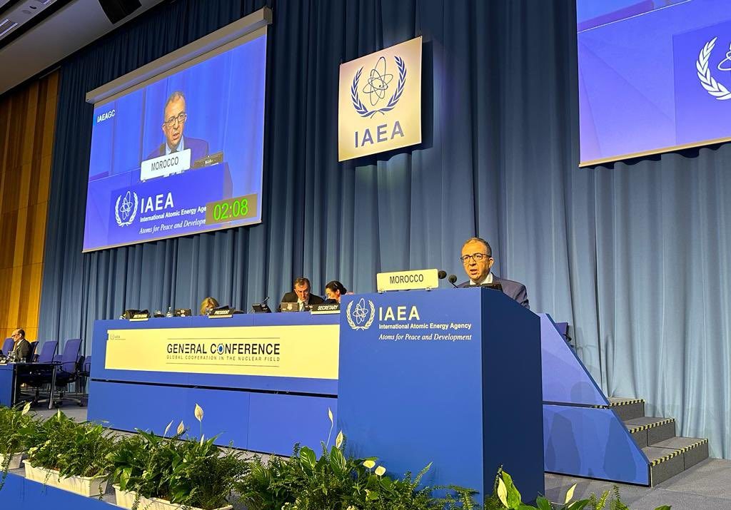 67th IAEA General Conference: Morocco Reiterates Constant Commitment to Supporting IAEA Central Role in Providing Technical Assistance (Ambassador)