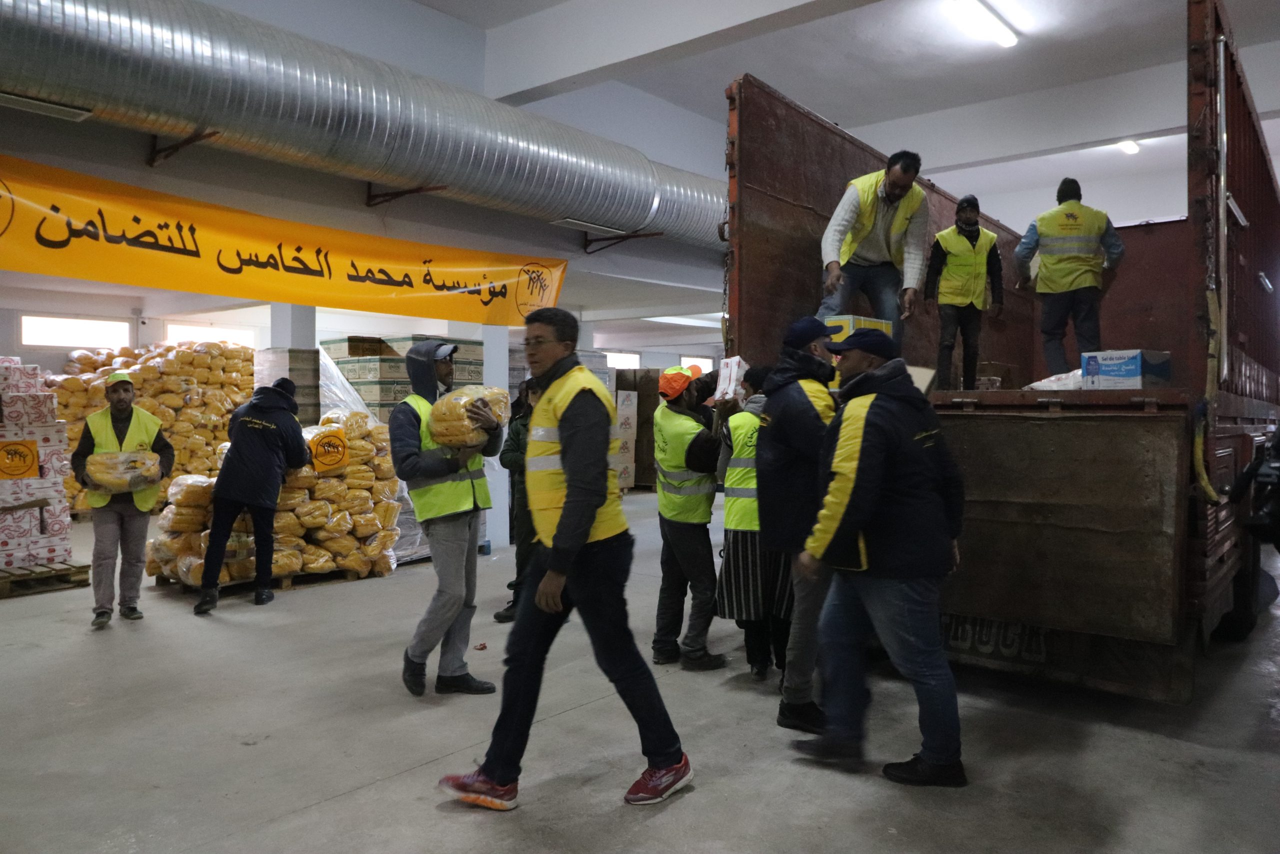 Al Haouz Earthquake: Mohammed V Foundation for Solidarity Establishes Central Collection Point