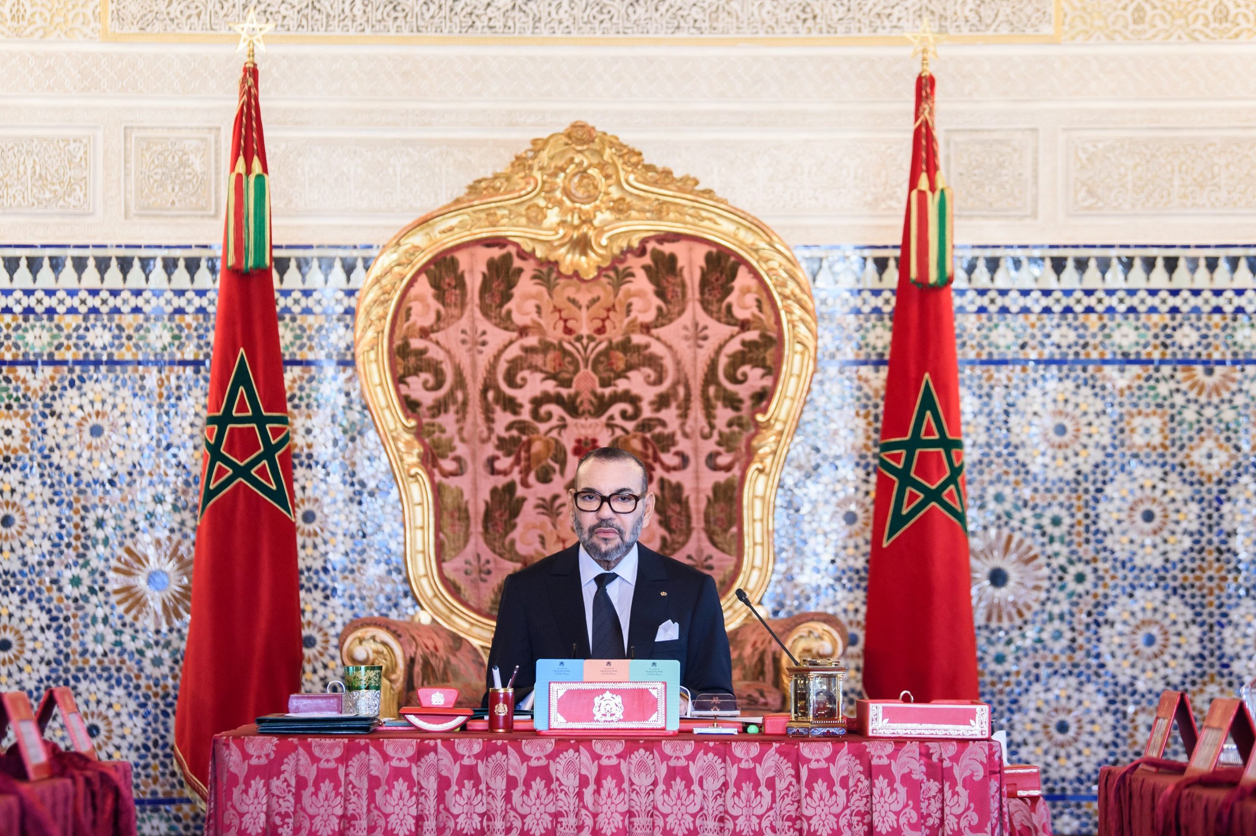 HM King Mohammed VI Chairs Ministerial Council in Rabat