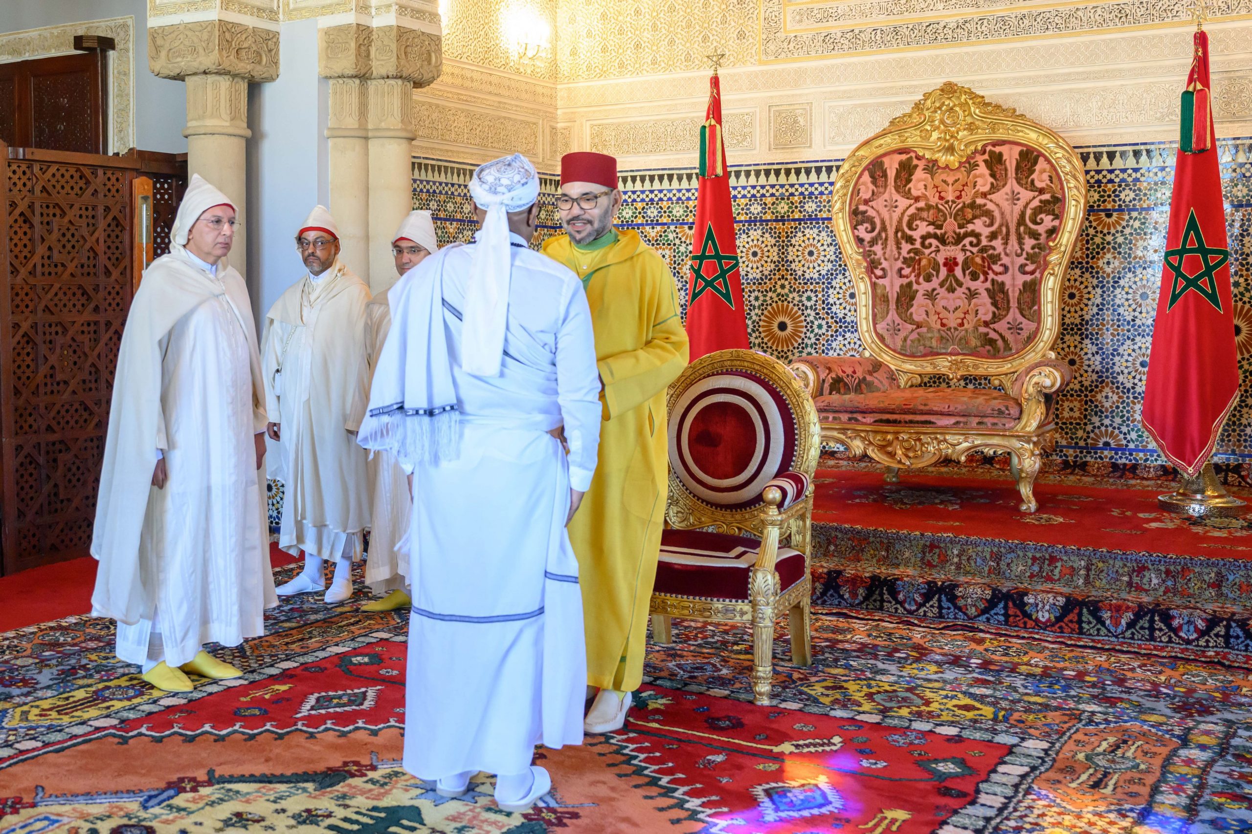 HM King Mohammed King Mohammed VI Receives Several Foreign Ambassadors