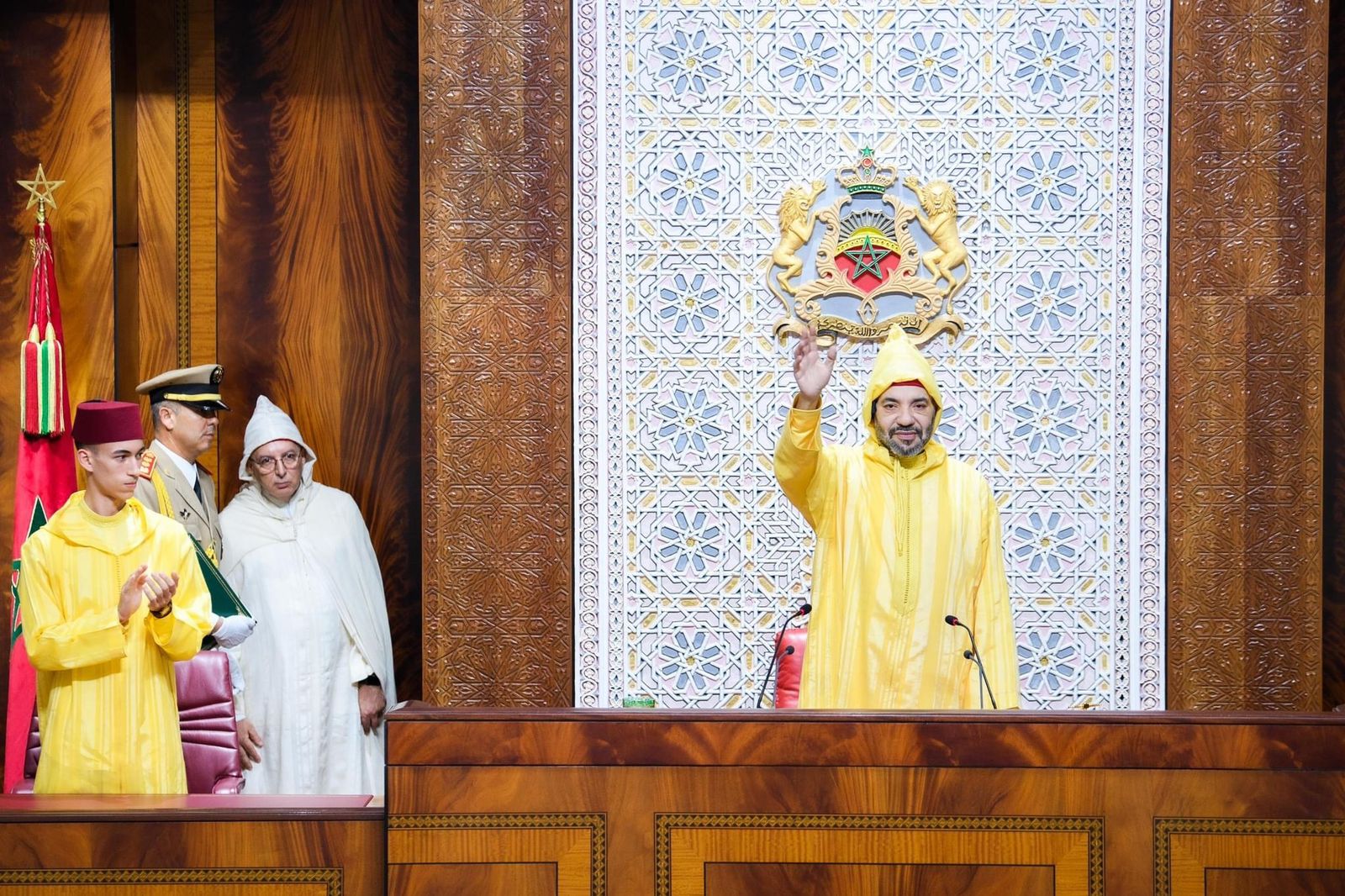 HM King Mohammed VI Addresses Parliament on the Opening of 1st Session of 3rd Legislative of 11th LegislatureHM King Mohammed VI Addresses Parliament on the Opening of 1st Session of 3rd Legislative of 11th Legislature