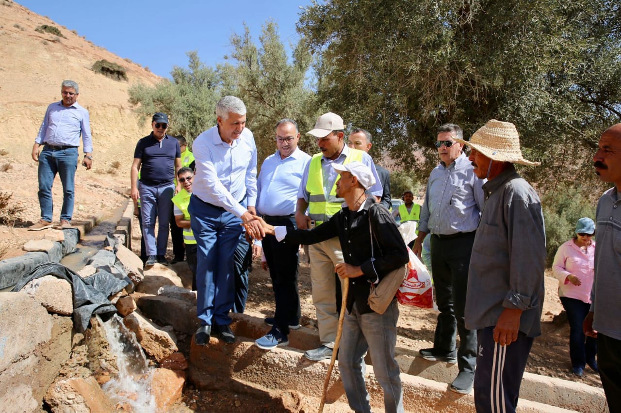 Al Haouz Earthquake: M. Mohammed Sadiki Visits Province of Taroudant to Assess Effects on Agriculture