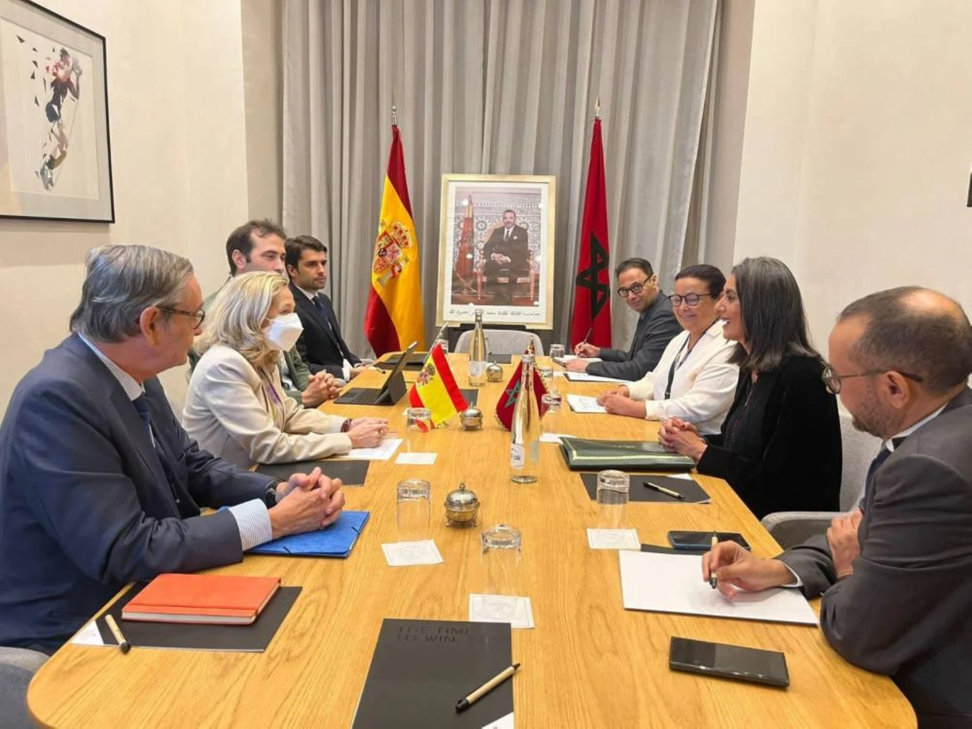 World Bank-IMF Annual Meetings: M. Nadia Fettah Holds Meeting with Spanish First Deputy PM, Minister for Economy, Digitalization