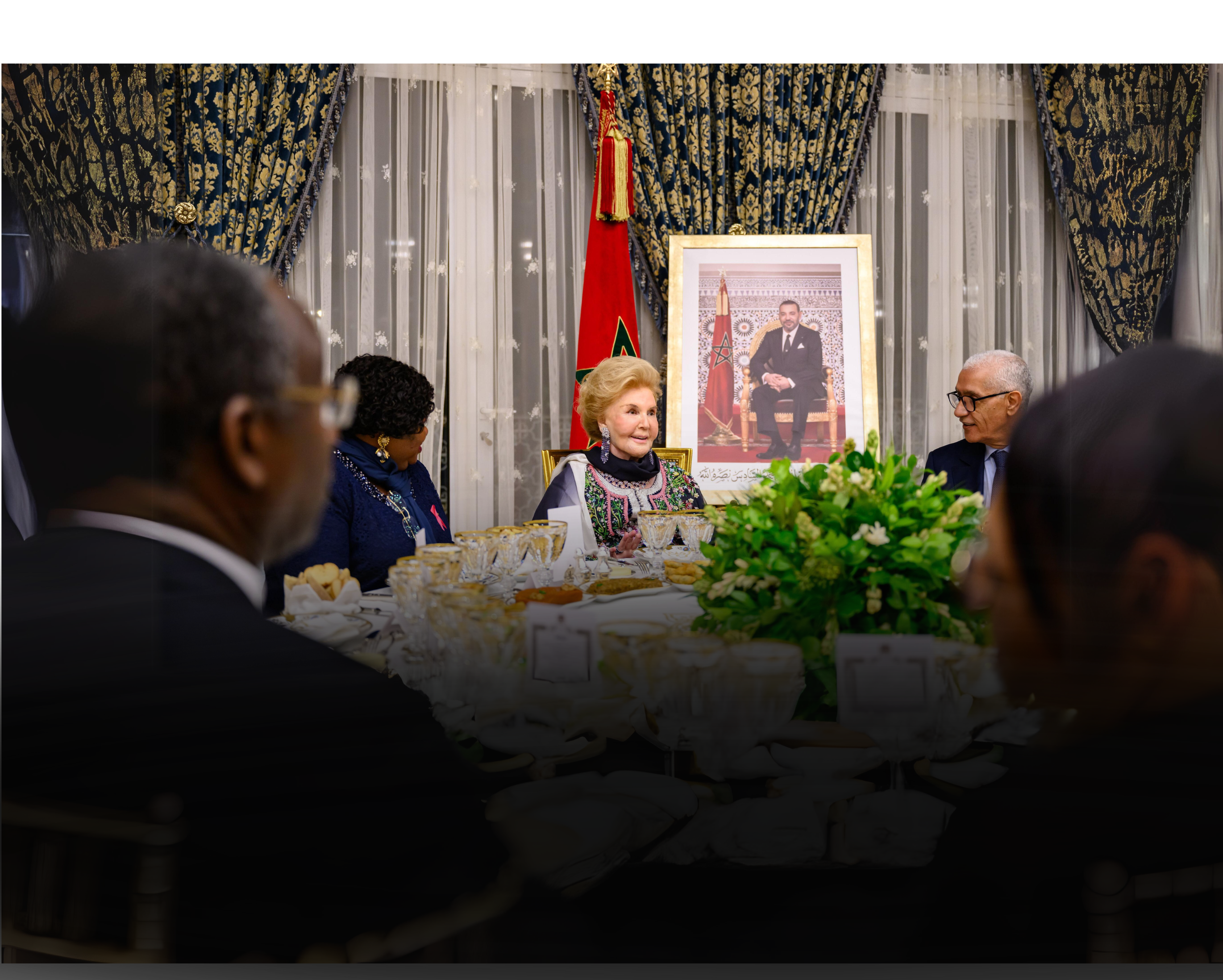 HM King Mohammed VI Offers Dinner in Honor of Participants at AFUB 10th General Assembly, Chaired by HH Princess Lalla Lamia Essolh