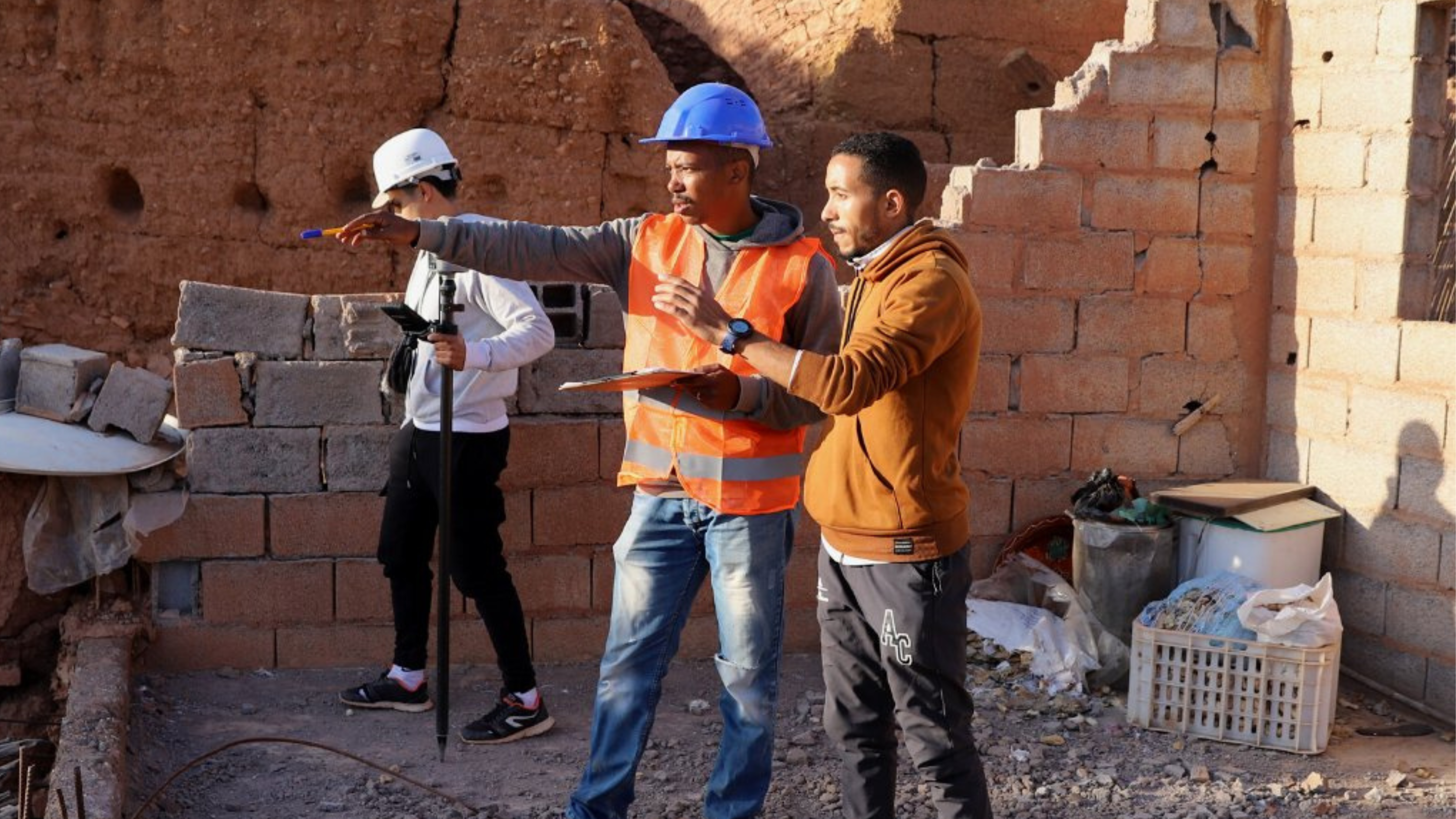 Al Haouz Earthquake: Ongoing Mobilization in Aghouatim Commune to Complete Survey of Affected Buildings