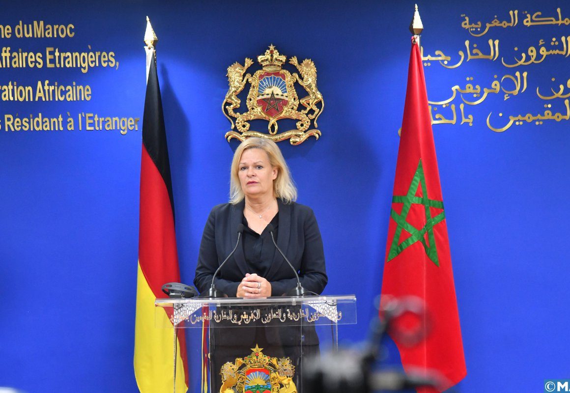 German Minister of the Interior and Territory, Nancy Faeser