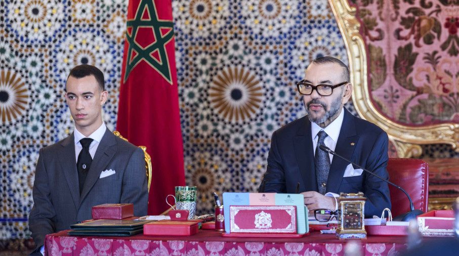 HM King Mohammed VI and HRH Crown Prince Moulay El Hassan