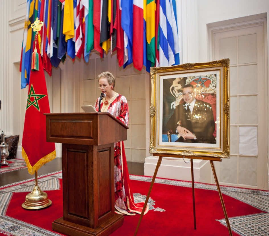 HM the King’s Ambassador to the US Lalla Joumala Alaoui