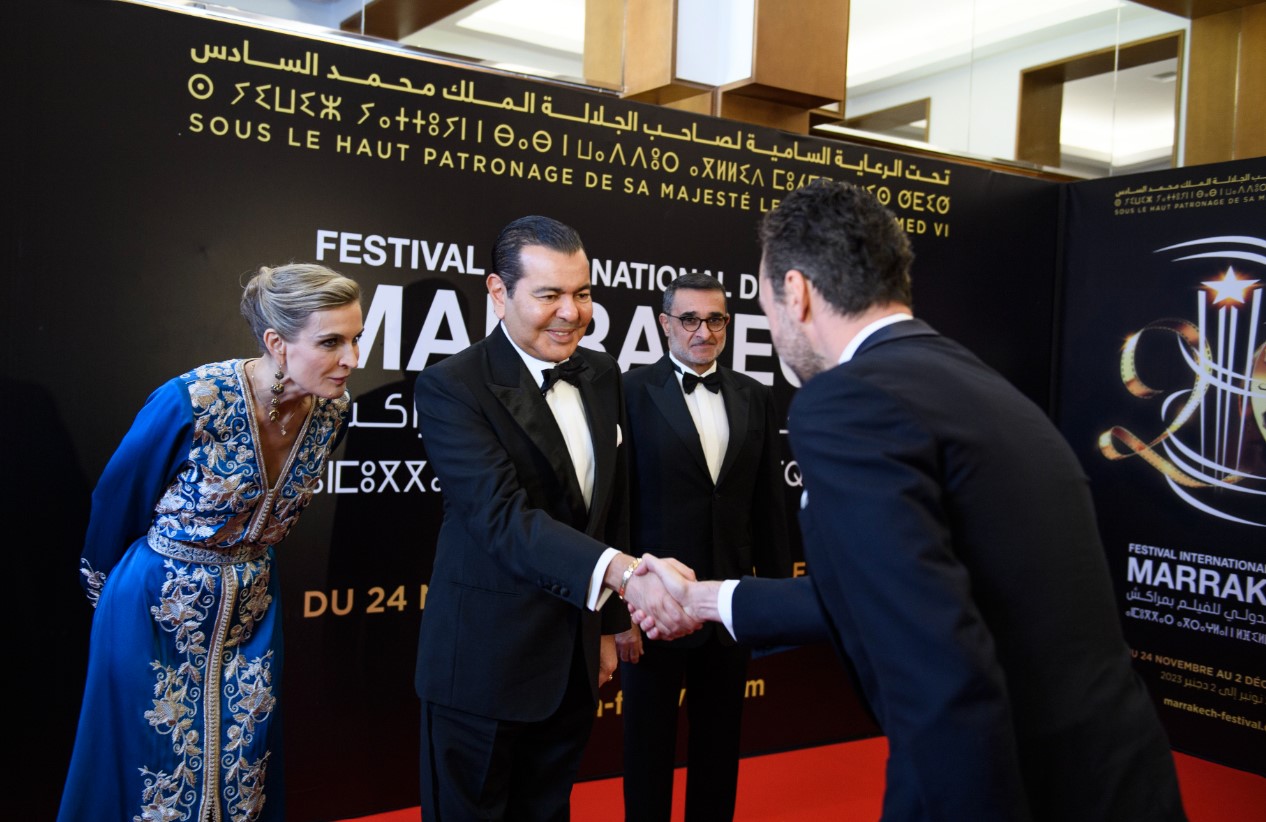 HRH Prince Moulay Rachid at Marrakech International Film Festival