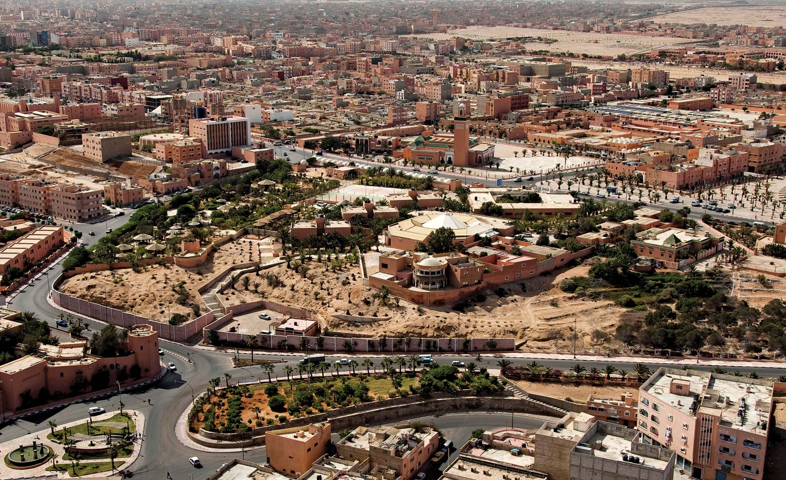 Laayoune, the largest metropolis in the Moroccan Sahara