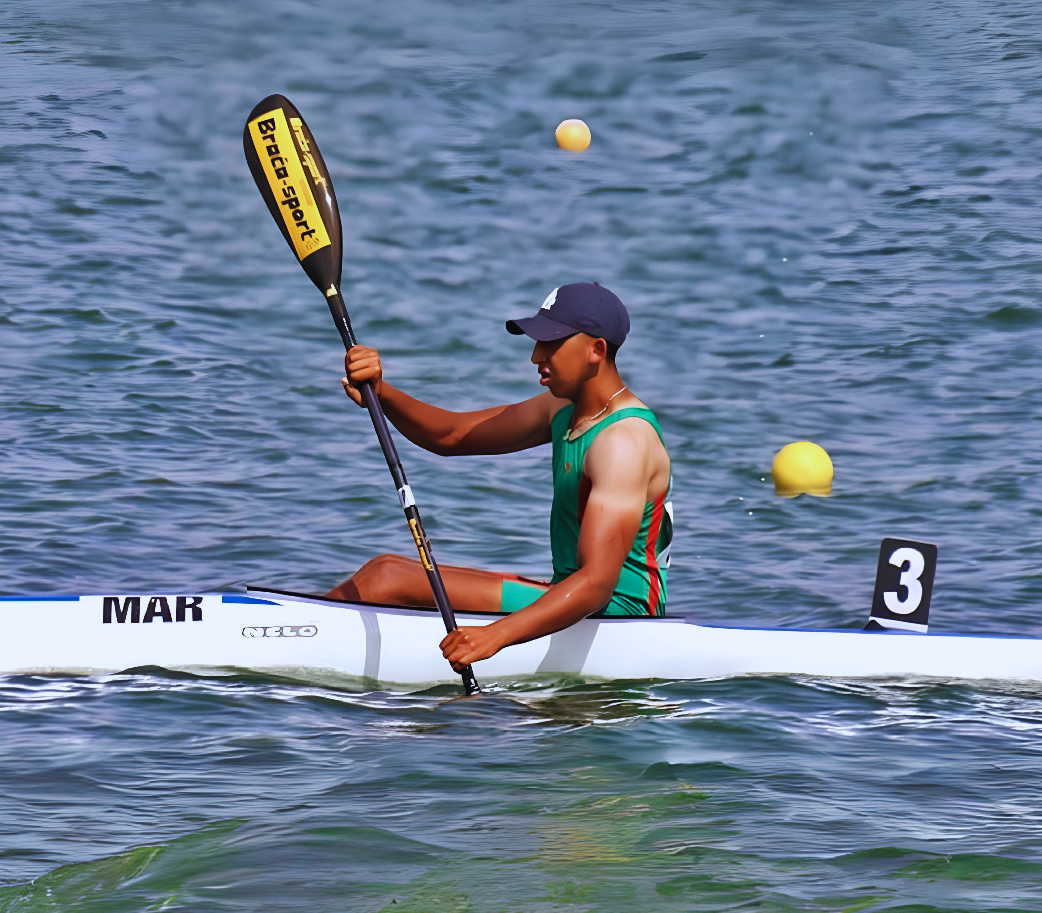 Moroccan Kayaker Achraf Elaidi