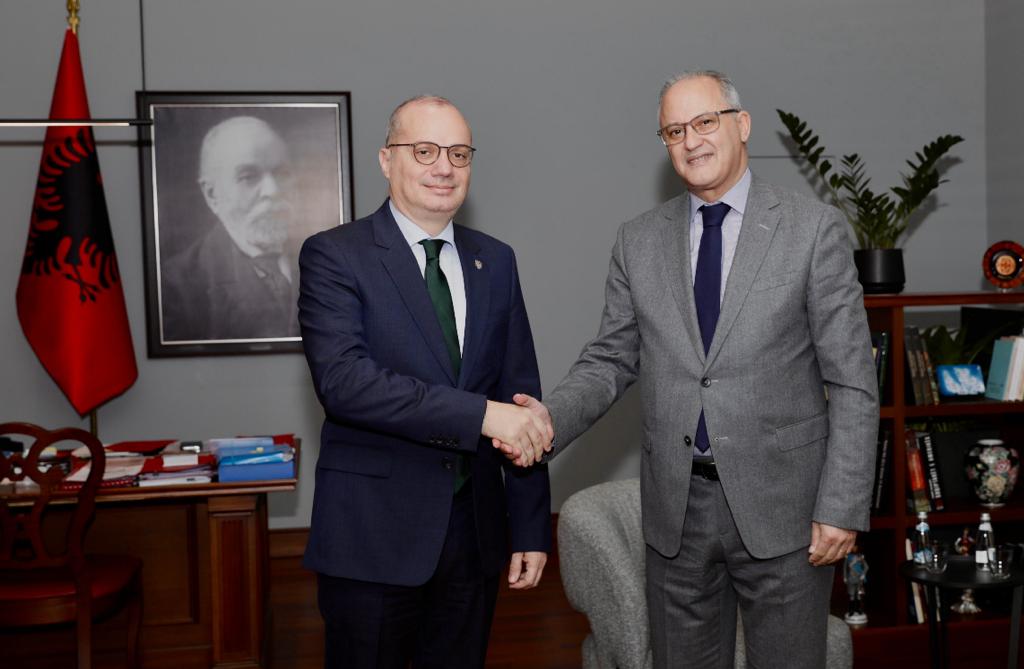 Morocco’s Ambassador to Albania Holds Talks with Albanian FM