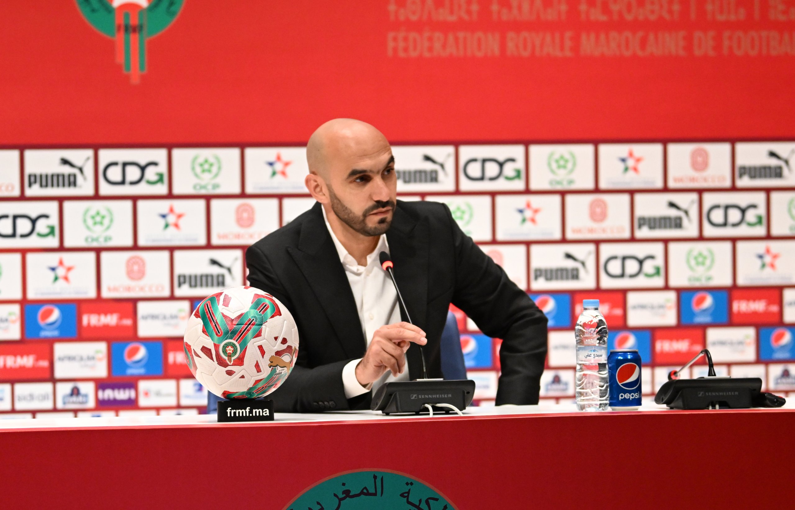 National selection coach Walid Regragui