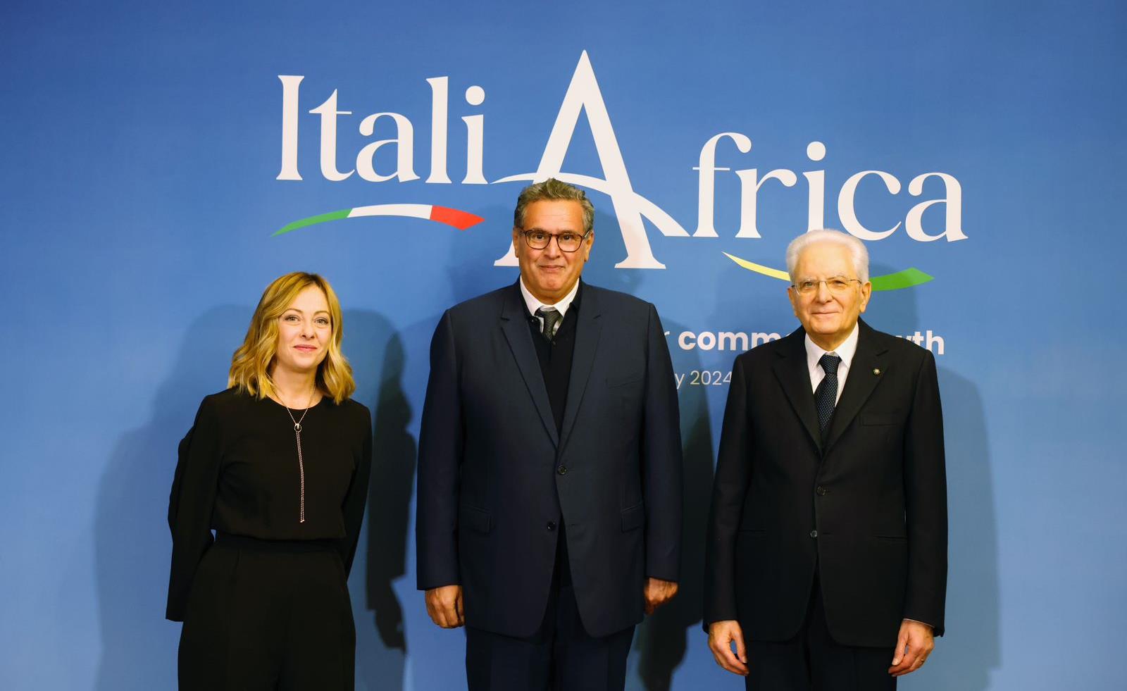 HoG Aziz Akhannouch at Italy-Africa Summit