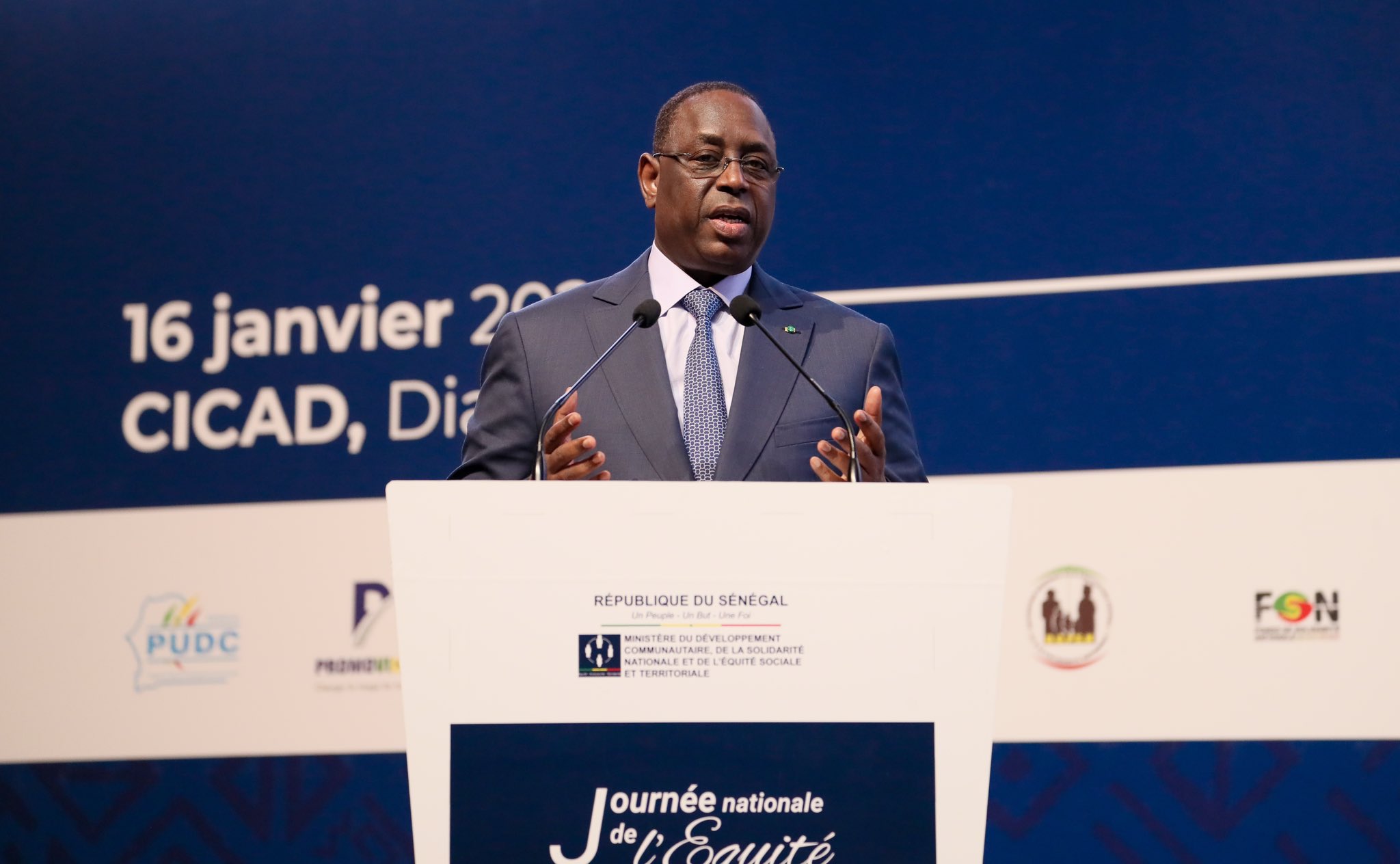 Senegalese president Macky Sall