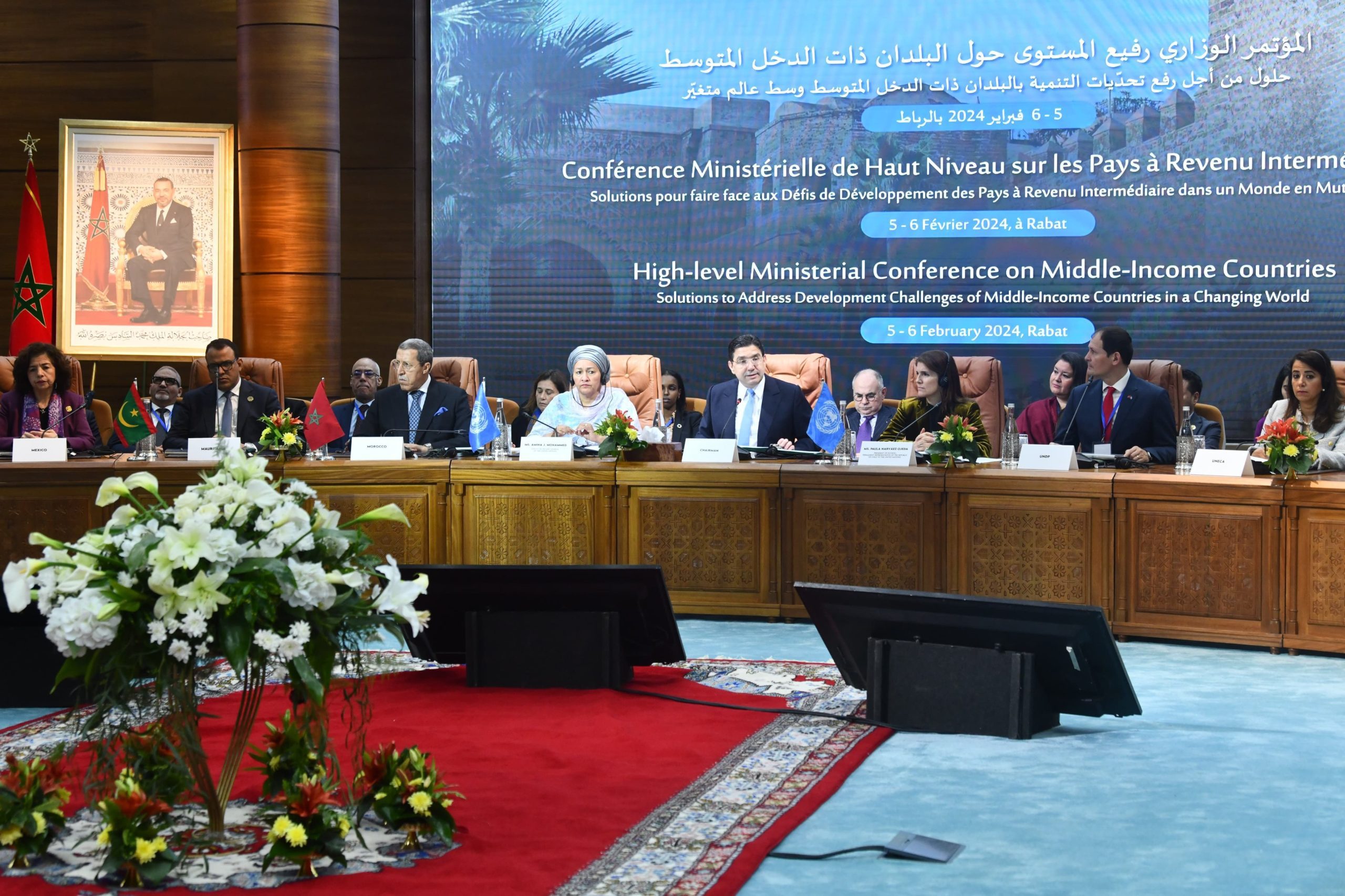 FM Nasser Bourita at High-Level Conference on Middle-Income Countries