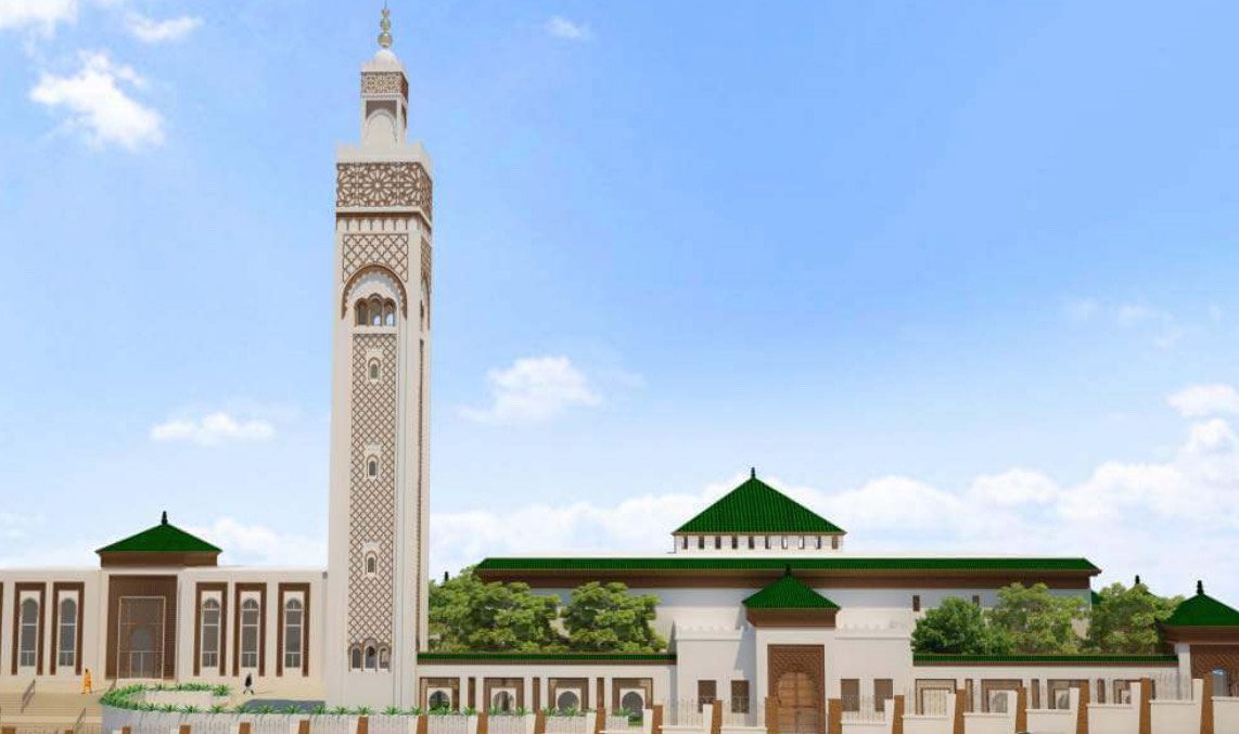 Mohammed VI Mosque in Conakry