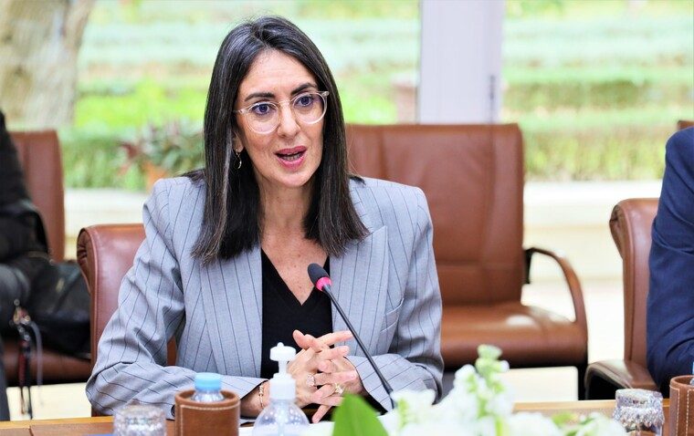 Morocco's Minister of Economy Nadia Fettah