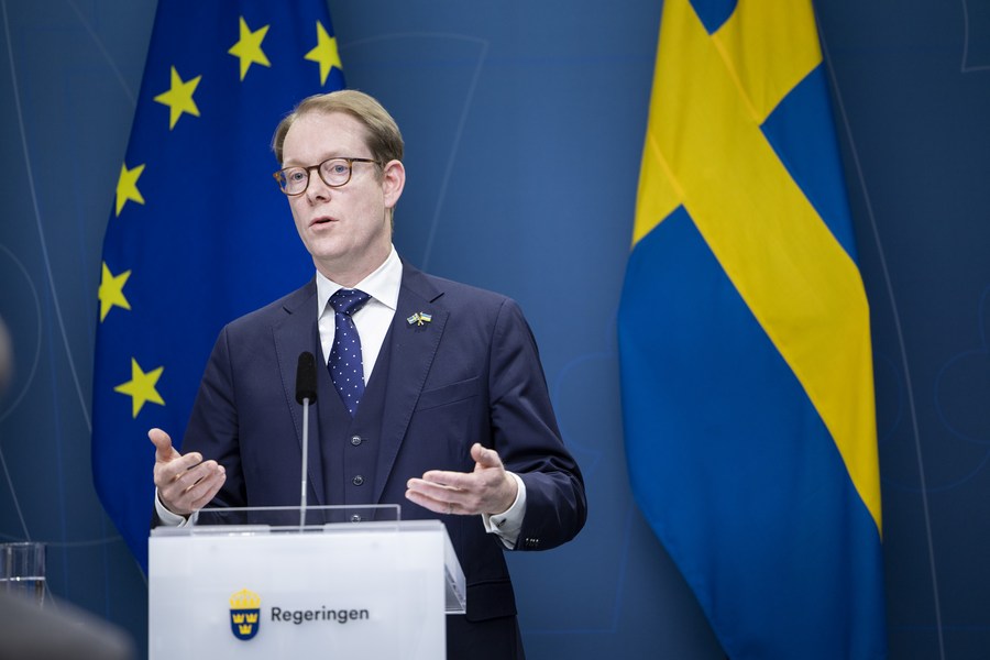 Swedish FM Tobias Billström