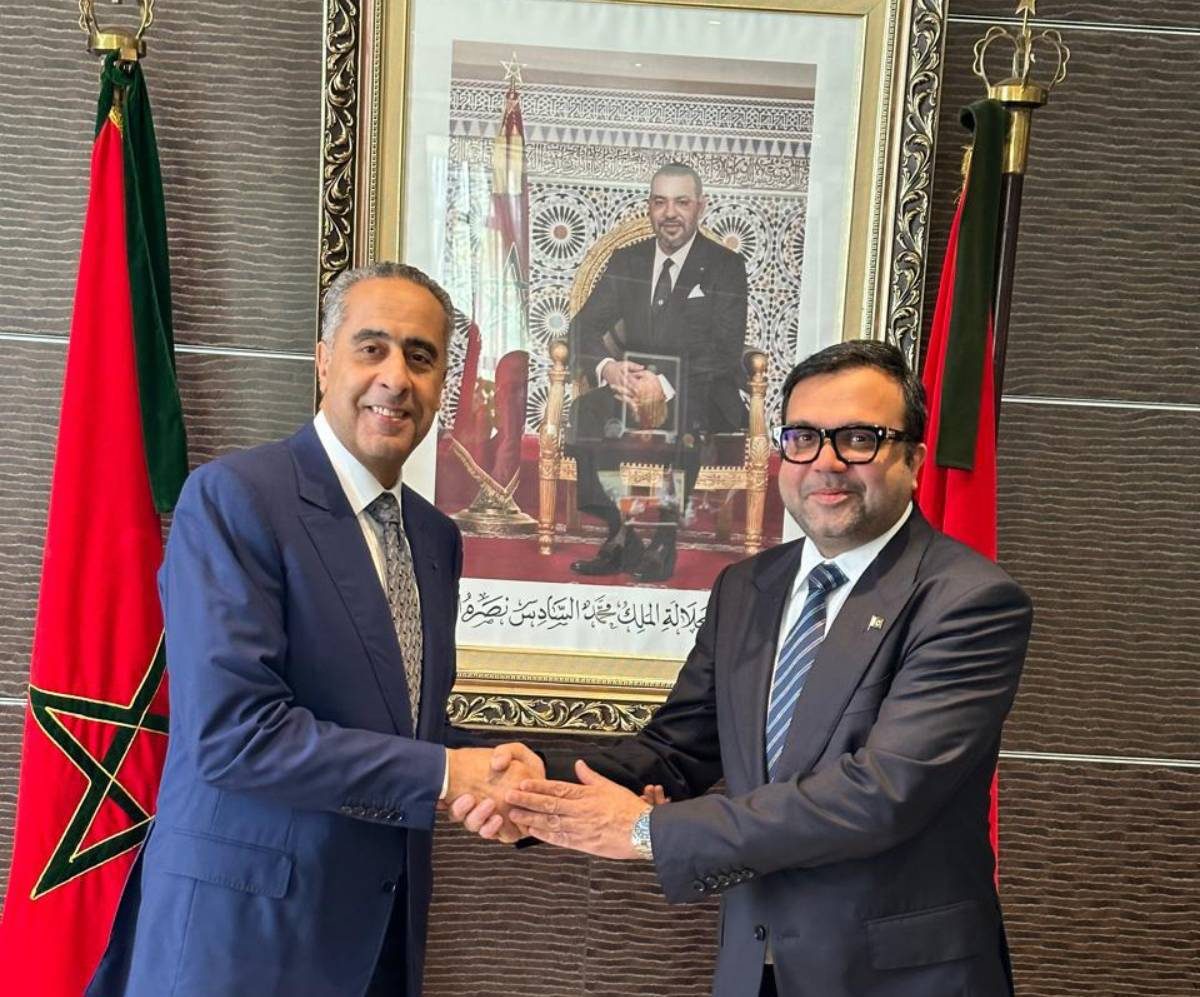 Abdellatif Hammouchi Holds Talks With Pakistan’s Ambassador to Morocco