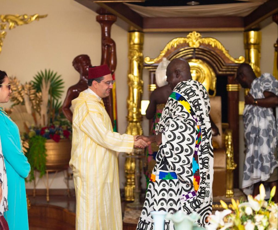 FM Nasser Bourita Represents HM King Mohammed VI at Asantehene’s 25th Coronation Anniversary